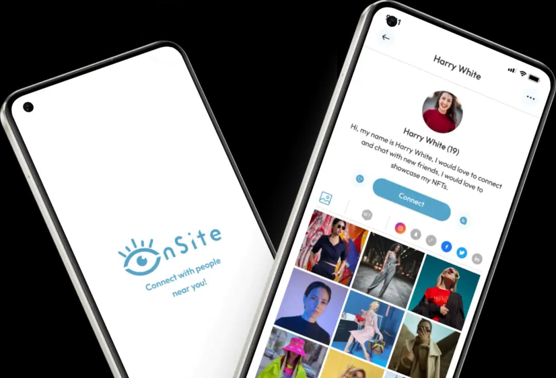 OnSite App Mockups